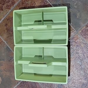 Vintage Fesco 4994 storage caddy with handle USA made